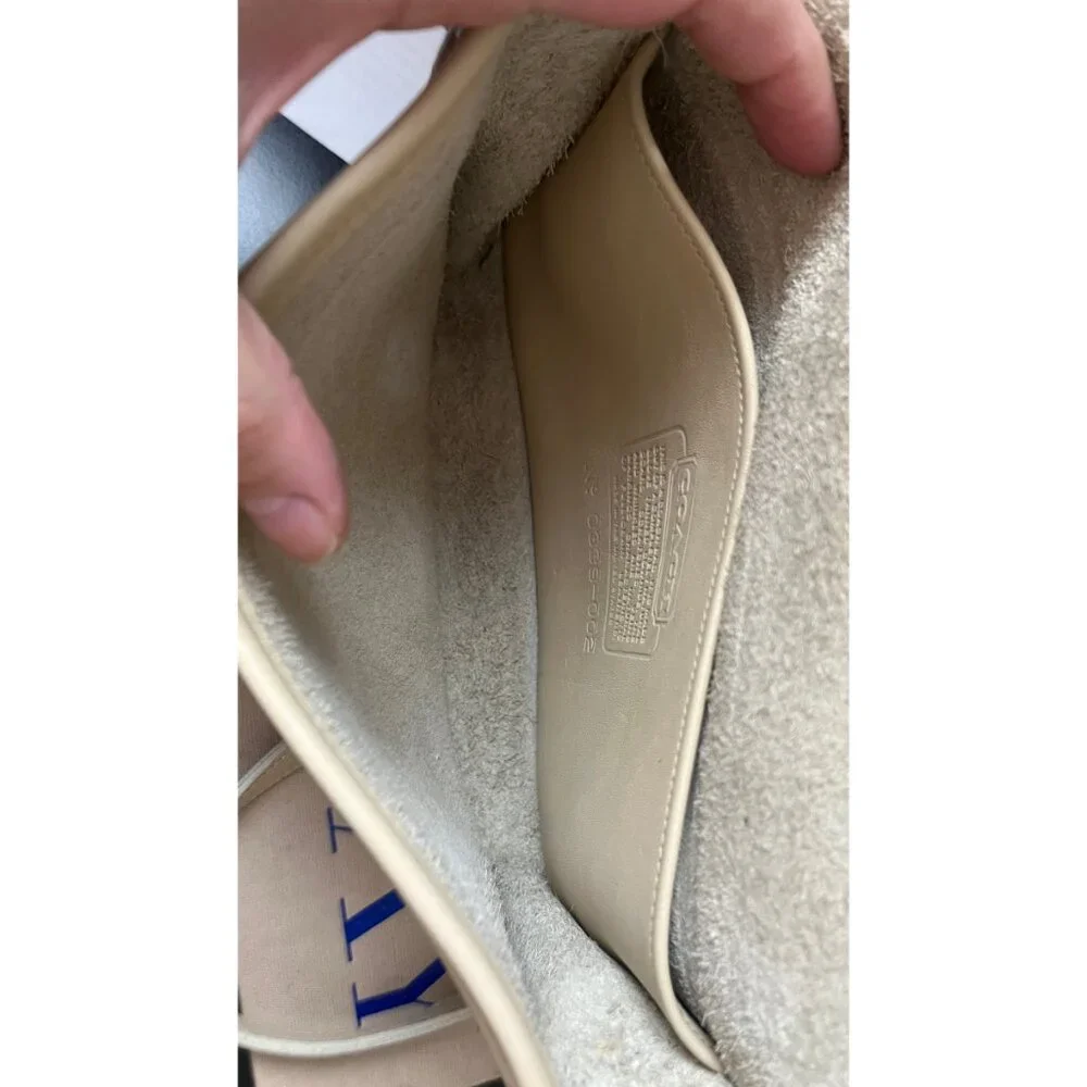 VINTAGE COACH TURNLOCK FLAP CROSSBODY BAG - Picture 8 of 9